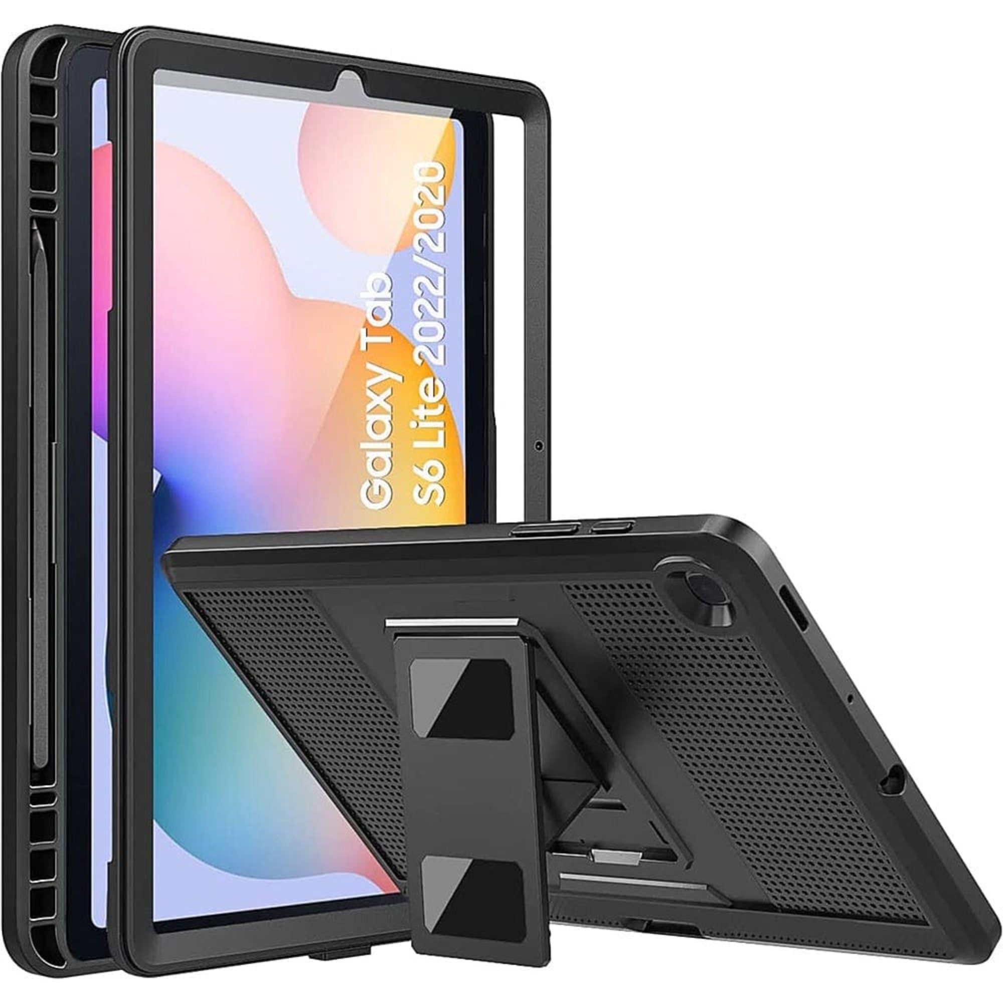 SAHARA - Defense Series Case for Samsung Galaxy Tab S6 Lite (2020-2024) - Black