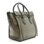 Smooth Calfskin Mini Luggage Almond