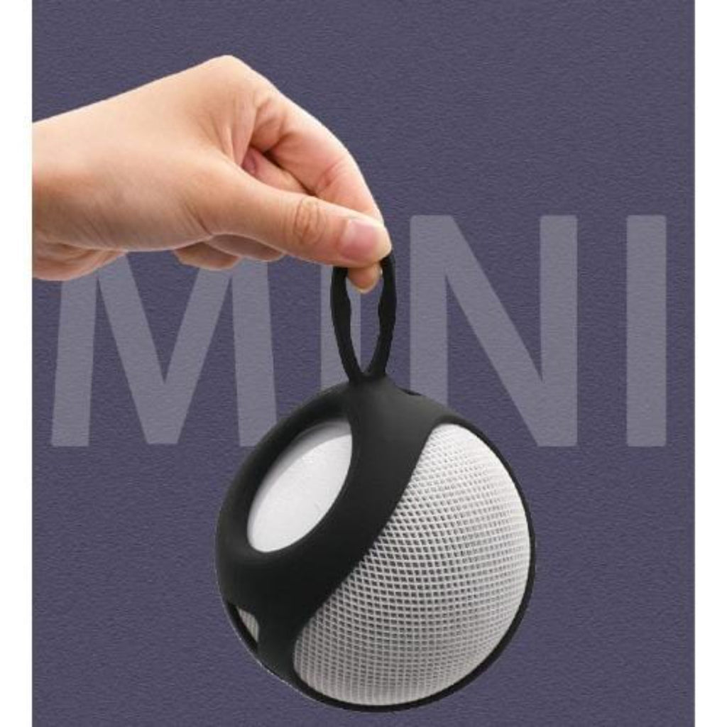 SAHARA - Silicone Sleeve Case for Apple HomePod mini - Black