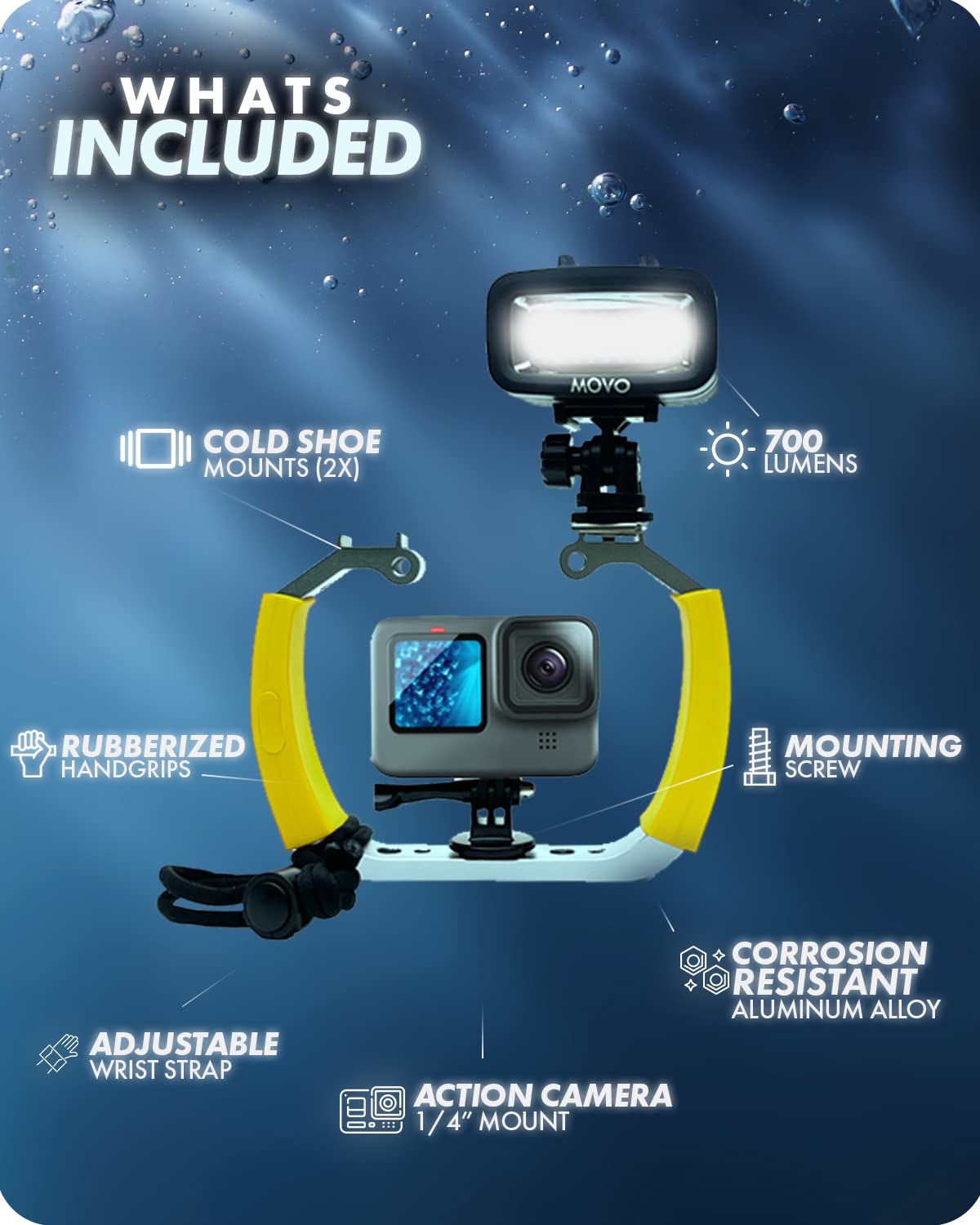 Movo DiveRig3 Diving Rig Bundle