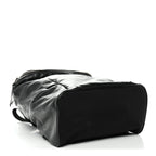 Canvas Calfskin Sid Backpack Black