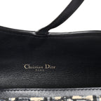 Oblique Saddle Chain Long Wallet Blue