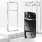 Entronix Case Compatible with iPhone 17 Pro - [Hard Back] Slim Clear