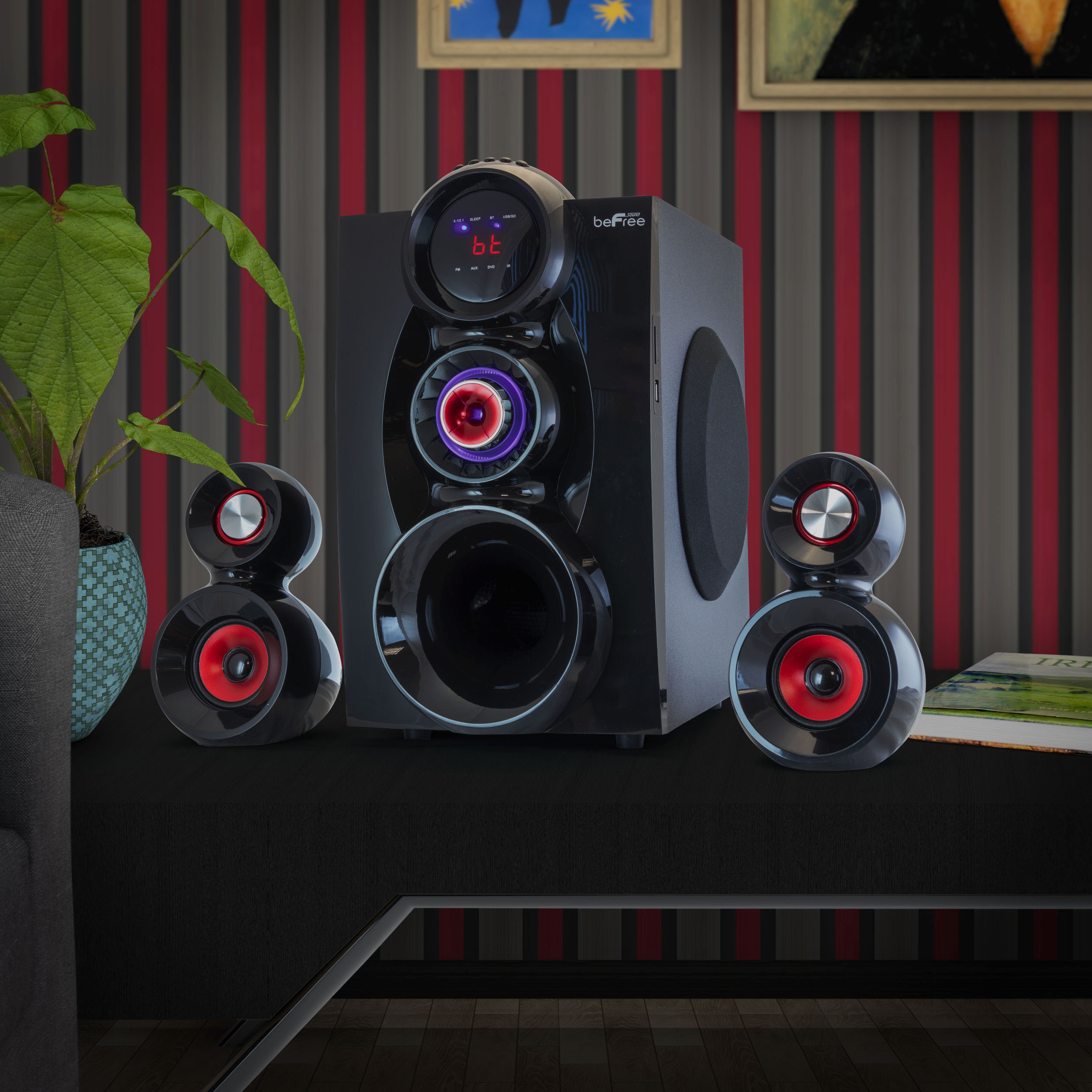 5.1 Channel Bluetooth Surround Sound Speaker System