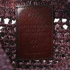 Raffia Small Summer Banana Tote Kohl Brown