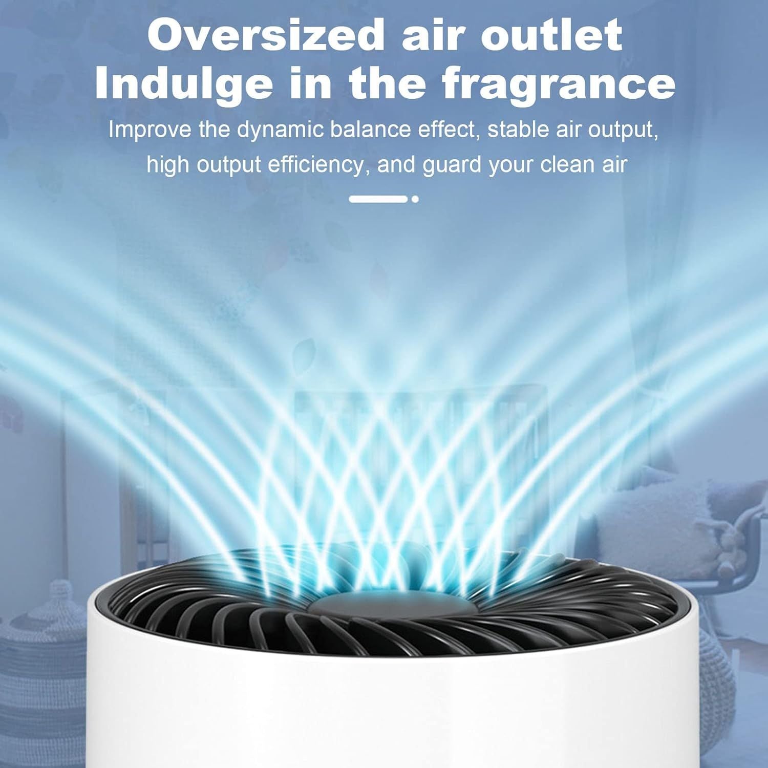 Car Air Purifier, Portable Ionic Air Purifiers,USB Power Supply,Remove Smoke Dust ,Removes Dust Pet Odors Pollen 2pcs