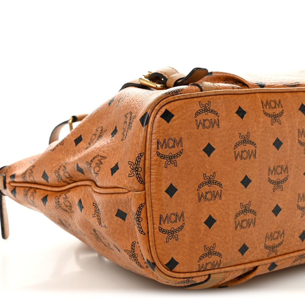 Visetos Medium Essentials Shopper Tote Cognac