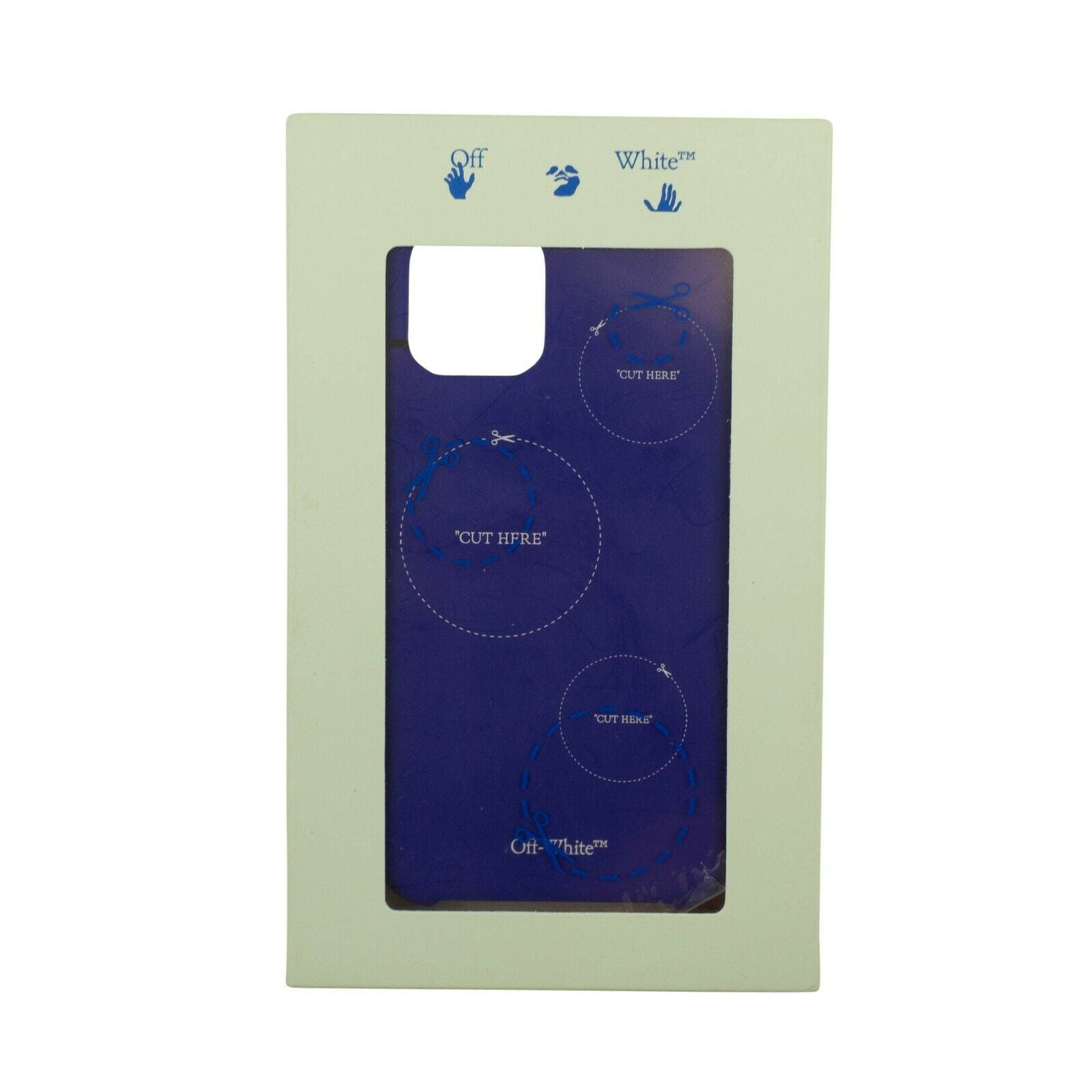 Blue Cut Here iPhone 11 Pro Cover