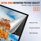 Big 155" Diagonal 16:9 HD Projector Screen Home Theater Outdoor Use