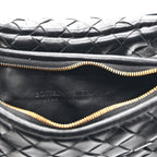 Nappa Intrecciato Small Gemelli Black
