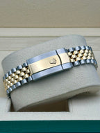 Rolex Steel and Yellow Gold Rolesor Datejust 41  - Slate Green Roman Dial - Jubilee Bracelet - 126333 slgrj