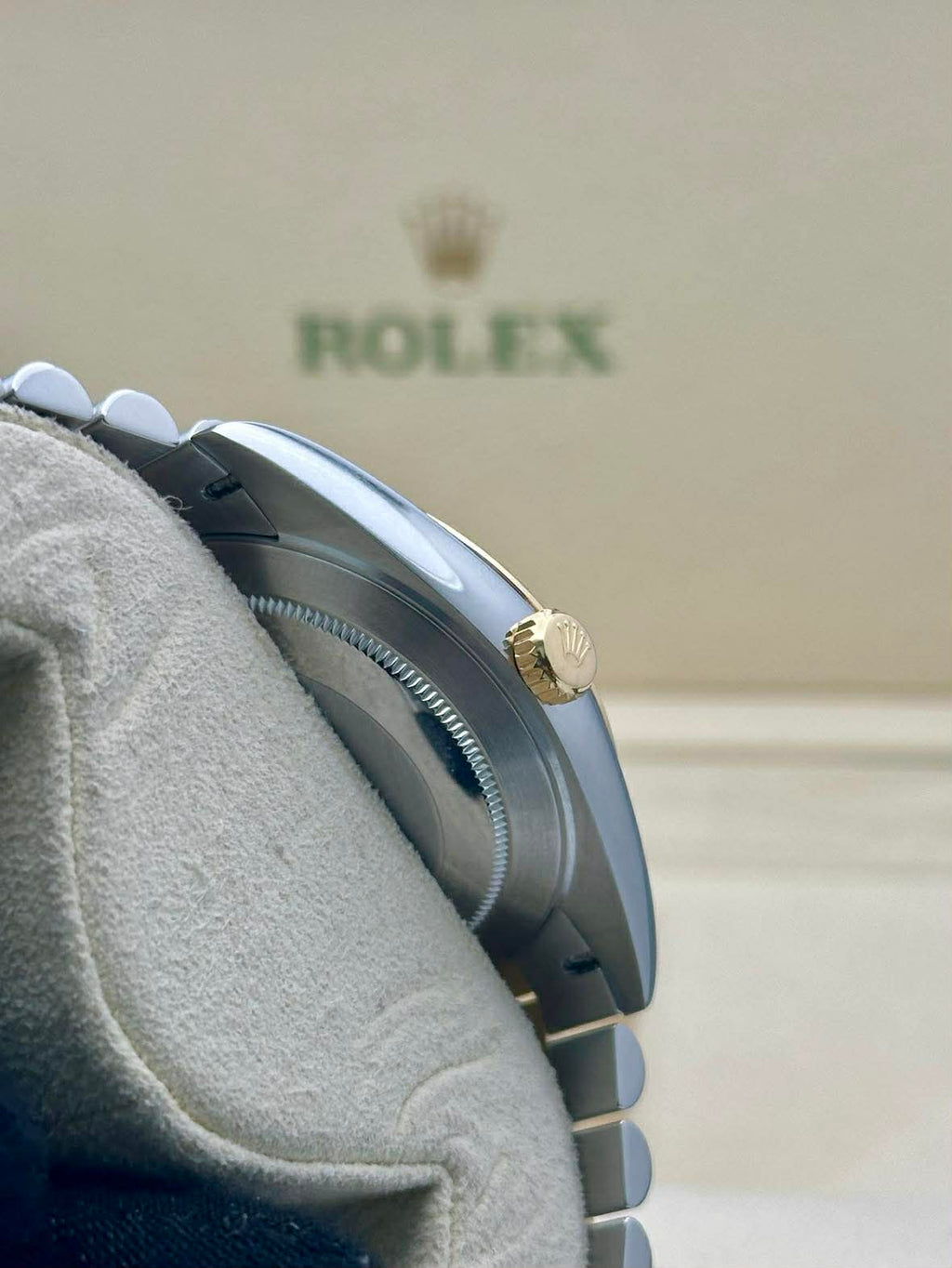 Rolex Steel and Yellow Gold Rolesor Datejust 41  - Slate Green Roman Dial - Jubilee Bracelet - 126333 slgrj