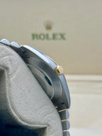 Rolex Steel and Yellow Gold Rolesor Datejust 41  - Slate Green Roman Dial - Jubilee Bracelet - 126333 slgrj