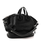 Calfskin Large Zip Nightingale  Black
