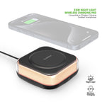 Light + Power + Sleep Wireless Charger