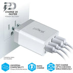 35-Watt 4-Port USB-A and USB-C Wall Charger