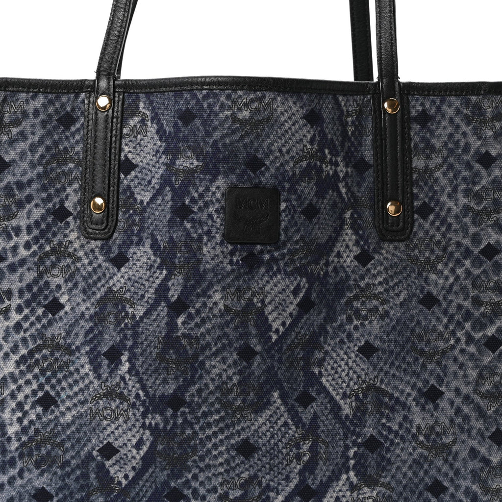 Visetos Large Project Reversible Shopper Tote Black