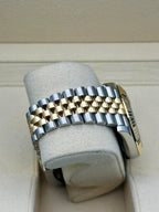 Rolex Steel and Yellow Gold Rolesor Datejust 41  - Slate Green Roman Dial - Jubilee Bracelet - 126333 slgrj