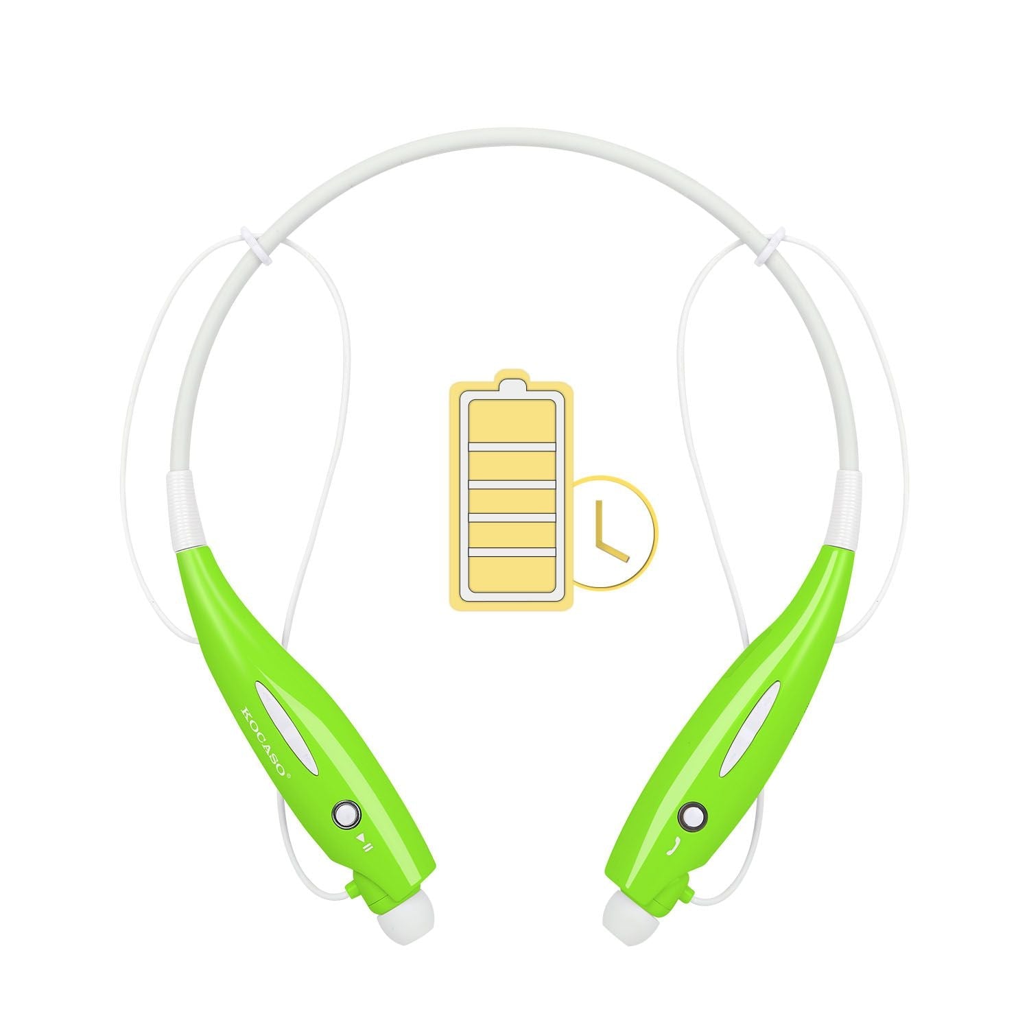 Wireless Sports Stereo Hands Free Headset Headphone Earbuds for Phone and Tablet