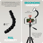 Movo UWA-8 Articulating Camera Rig Extension Mount