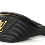 Calfskin Quilted New Wave Bumbag Black