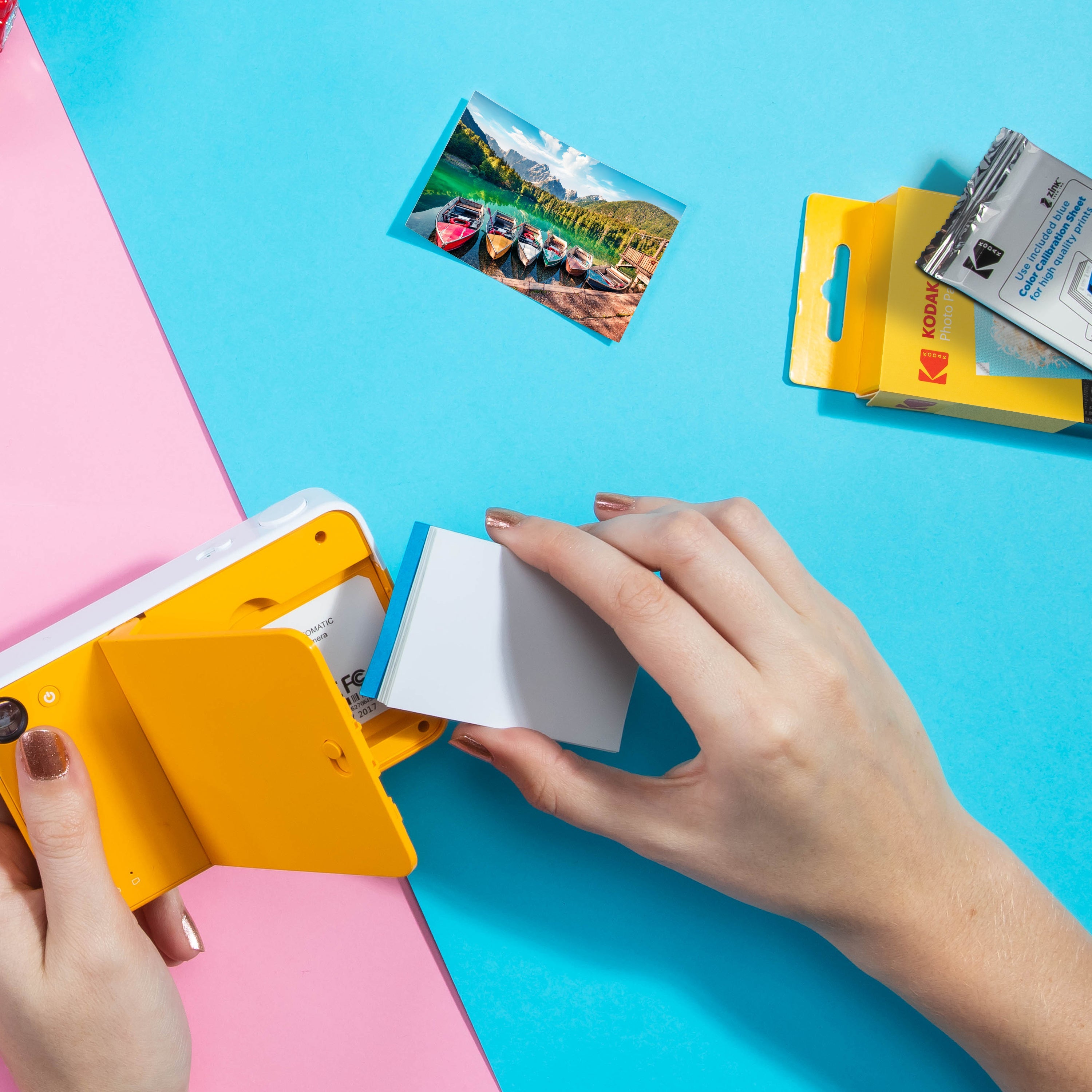 Kodak Zink Photo Paper 2x3"(20 Sheets) Compatible with PRINTOMATIC, Smile & Step Cameras & Printers