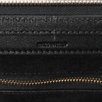Supple Shiny Lambskin Little New Luggage Black