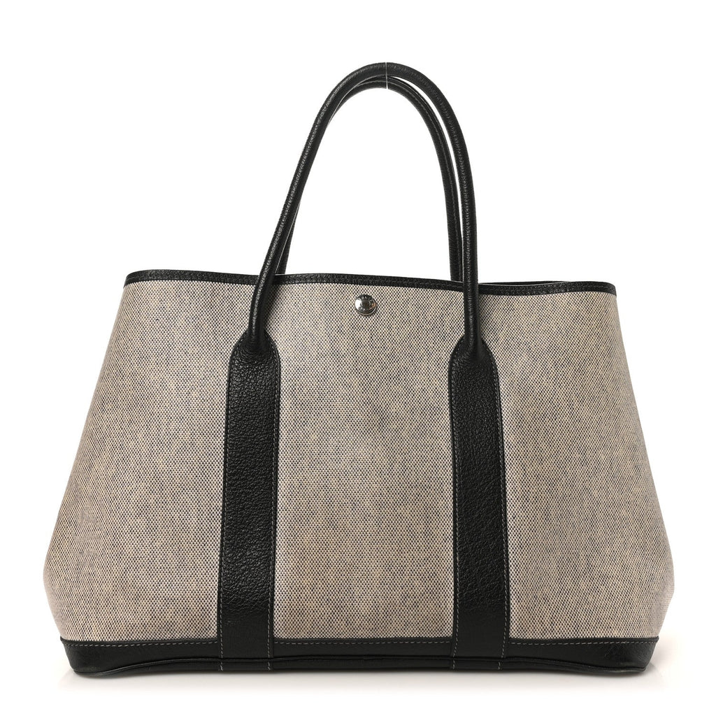 Buffle Skipper Toile Garden Party 36 MM Tote Black