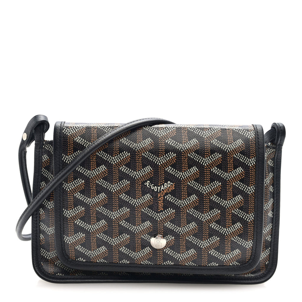 Goyardine Plumet Wallet Clutch Black
