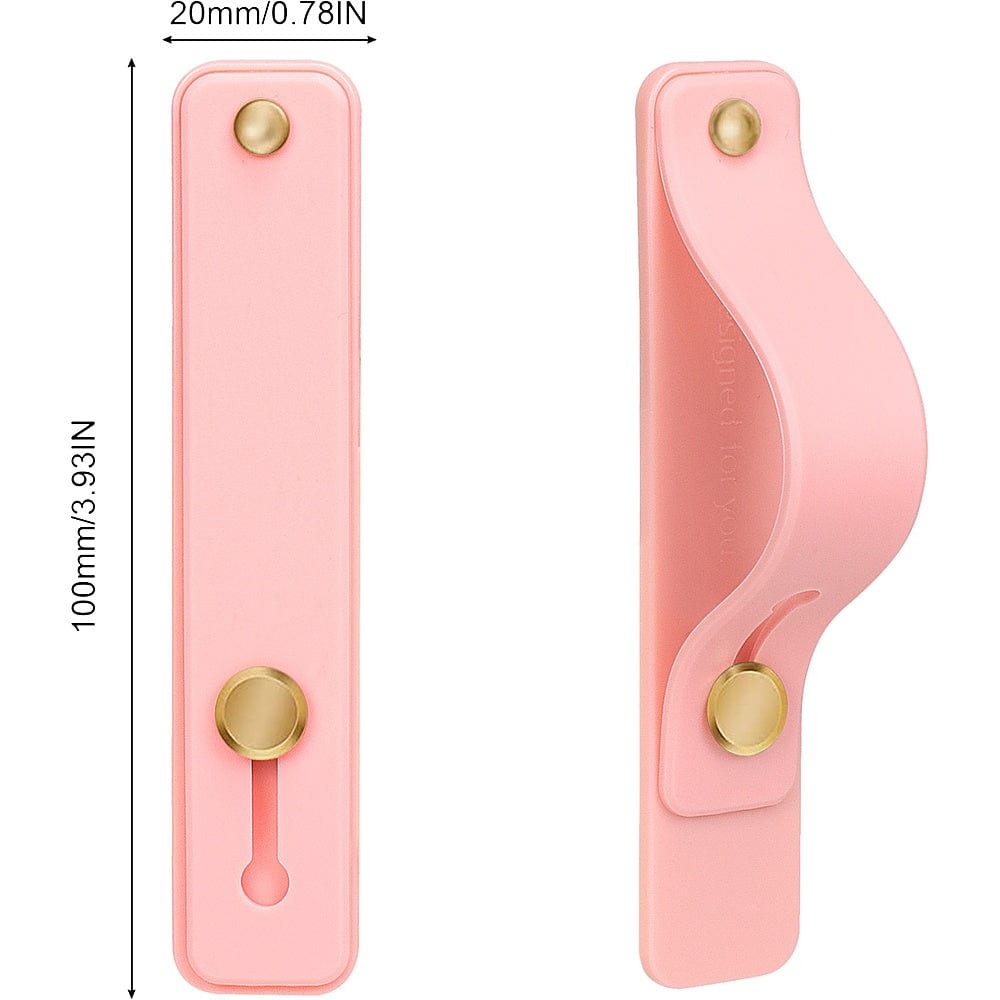 SAHARA - Pink FingerGrip Cell Phone Grip - For Most Cell Phones