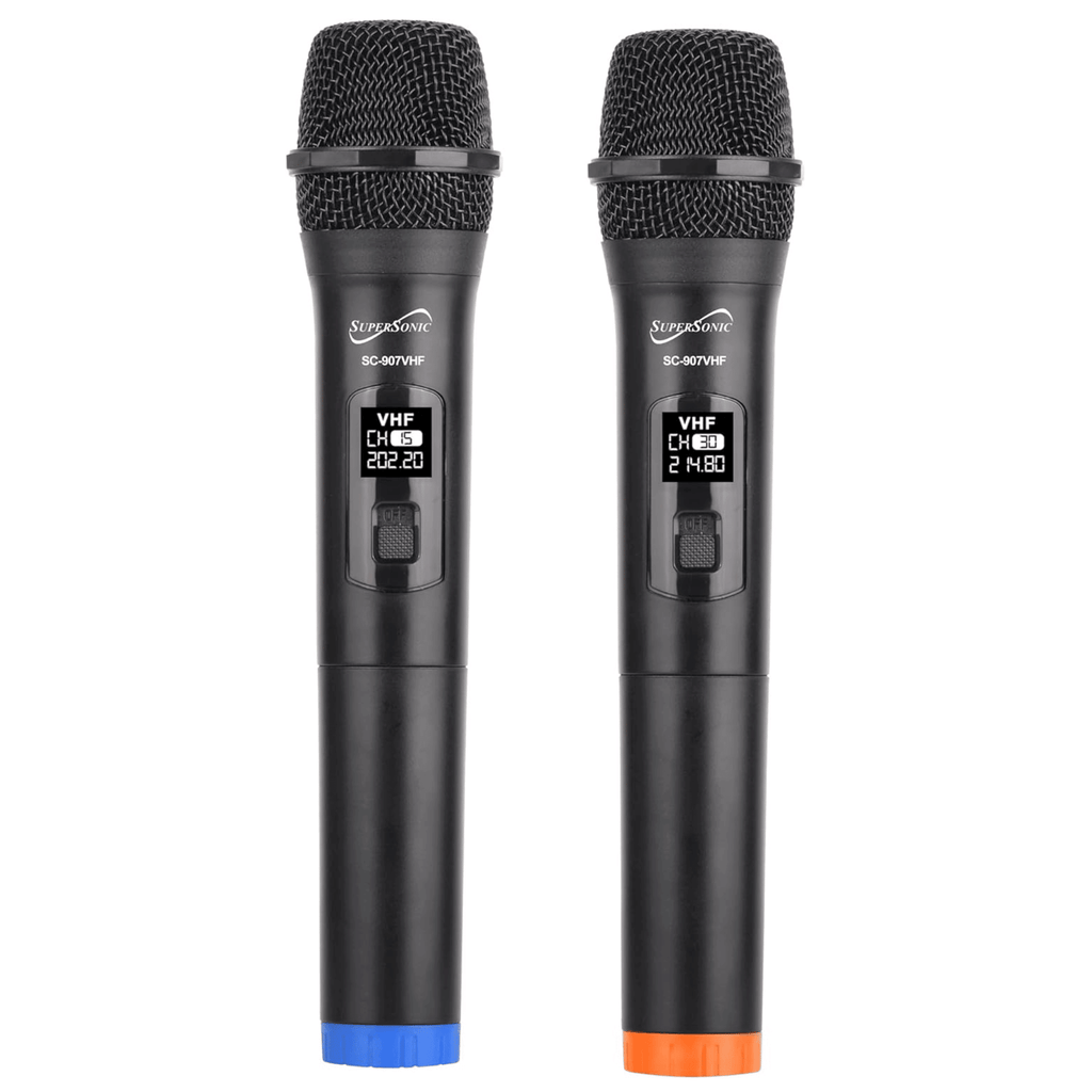 VHF Dual Fixed Channel Professional Wireless Microphone
