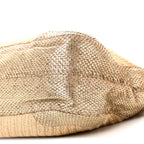 Jute Snakeskin Tote Oro