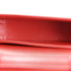 Dappled Calfskin XS Fiamma Crossbody Flame Red