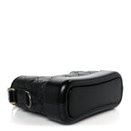 Aged Calfskin Quilted Small Gabrielle Hobo Black