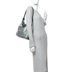 Iridescent Goyardine Boheme Hobo Pearly Green