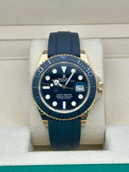 Rolex Yellow Gold Yacht-Master 42  - Black Dial - 226658