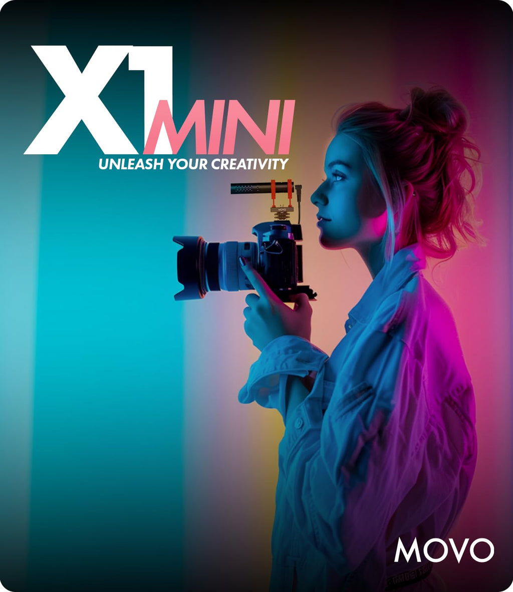 Movo X1-Mini Video Supercardioid Shotgun Mic
