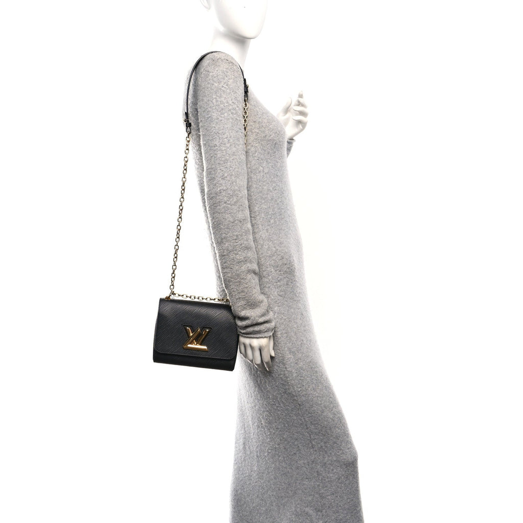 Epi Twist Shoulder Bag PM Black