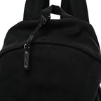Canvas Signature Embroidered City Backpack Black