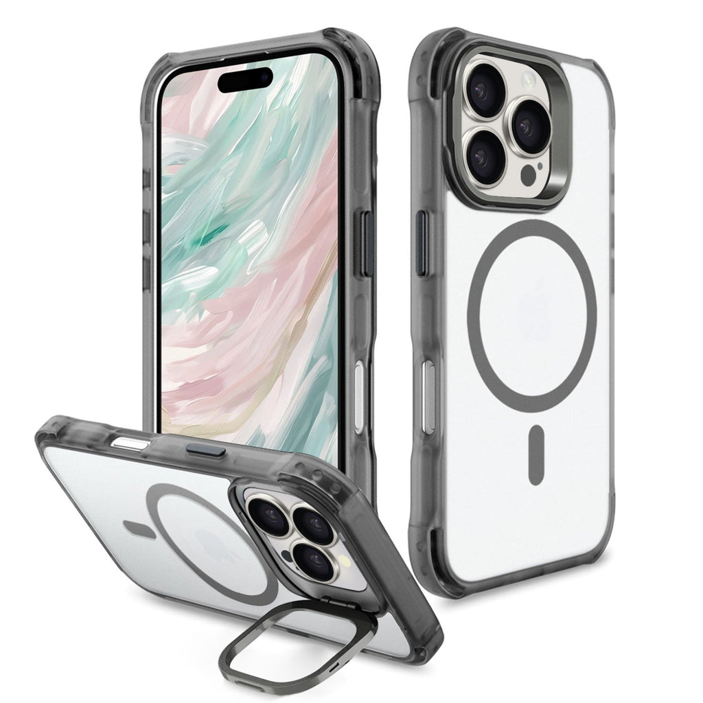 SAHARA - Venture Series Clear Rebound Case with Kickstand - Apple iPhone 16 Pro