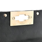 Velvet Small Rockstud Spike Shoulder Bag Black