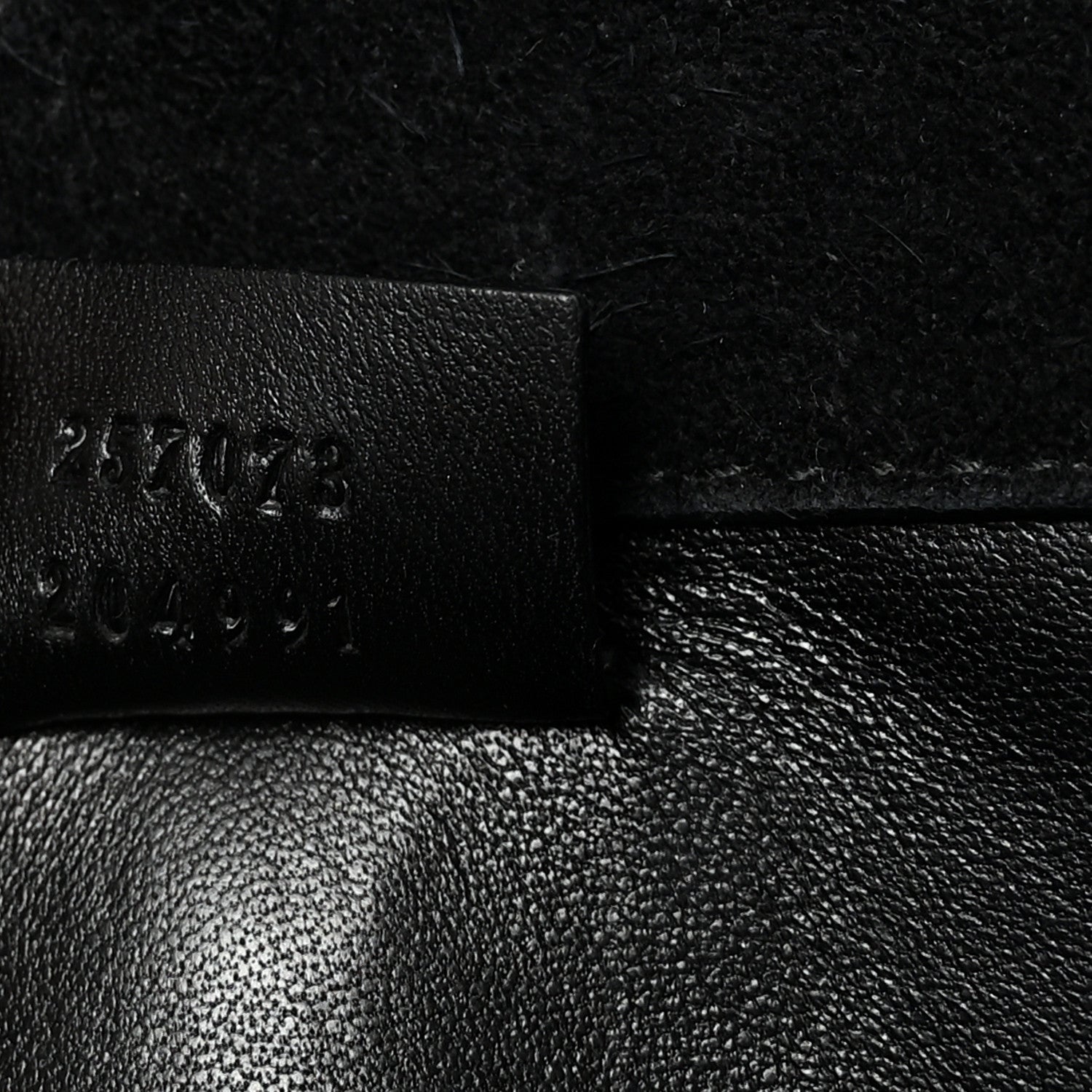 Patent Microguccissima Small Broadway Clutch Black