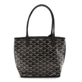 Goyardine Reversible Mini Anjou Black