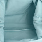 Nappa Maxi Intrecciato The Pouch Oversized Clutch Teal Washed