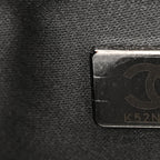 Metallic Caviar Quilted Small Chanel 25 Handbag Anthracite