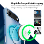 Entronix [Magnetic] Case Compatible with iPhone 17 Air - Soft-Touch Liquid Silicone Gripstand