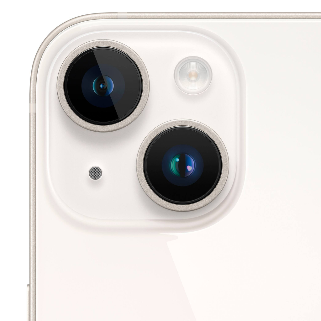 Apple iPhone 14 Factory Unlocked 128GB Starlight MPUN3LL/A iOS Smartphone