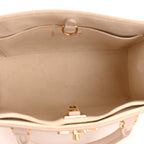 Calfskin Lock & Go Tote Quartz