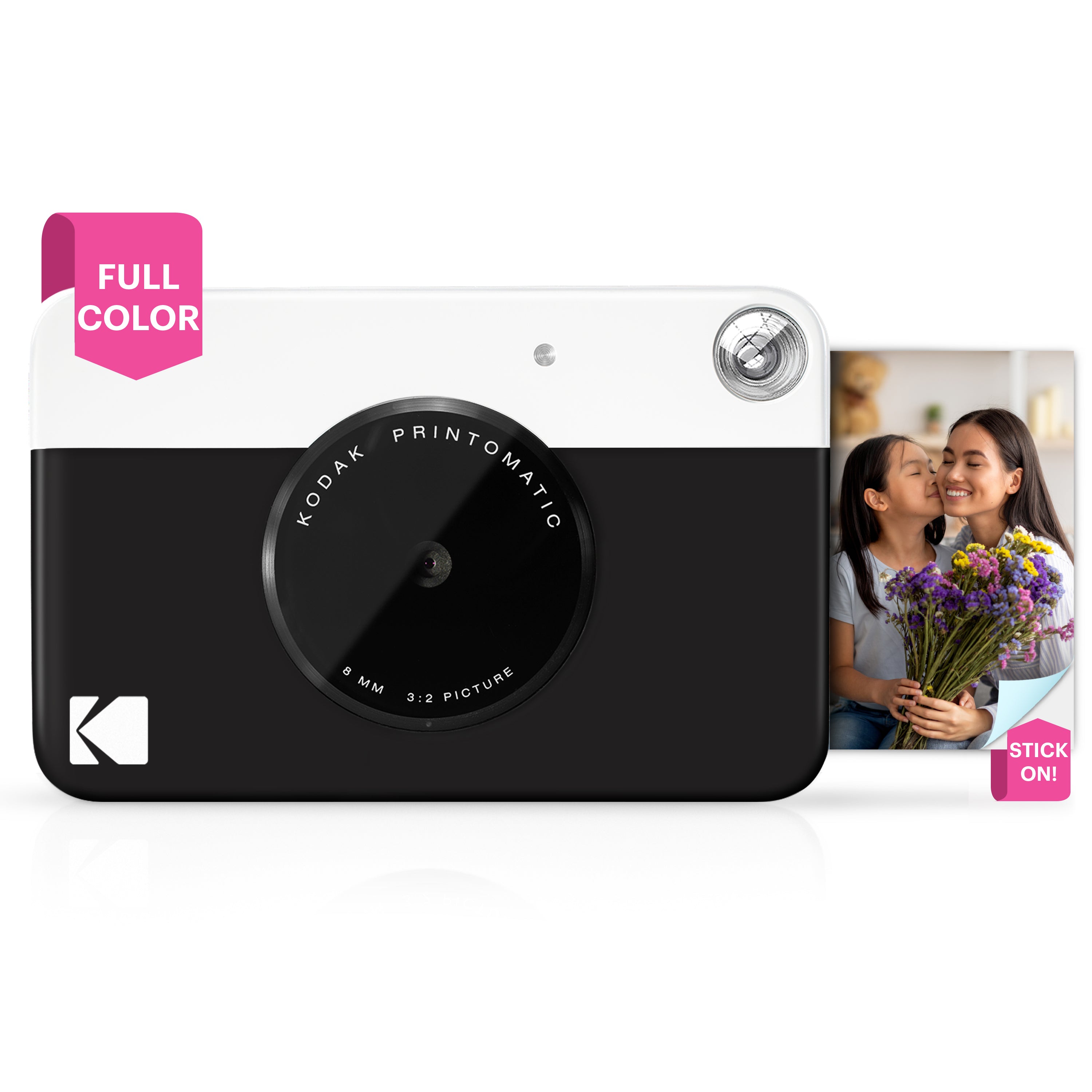 Kodak Printomatic Instant Print Camera - Prints on Zink 2x3" Photo Paper