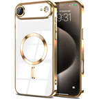 Entronix [Magnetic] Case Compatible with iPhone 17 Air - [Clear Back] Luxury Glossy Cover